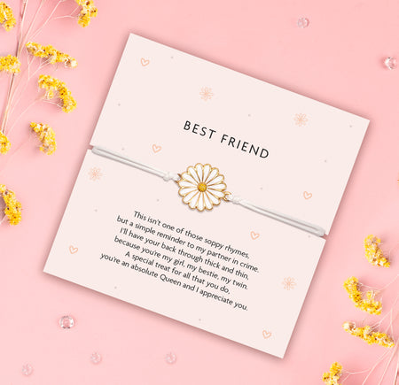Best Friend Daisy Bracelet