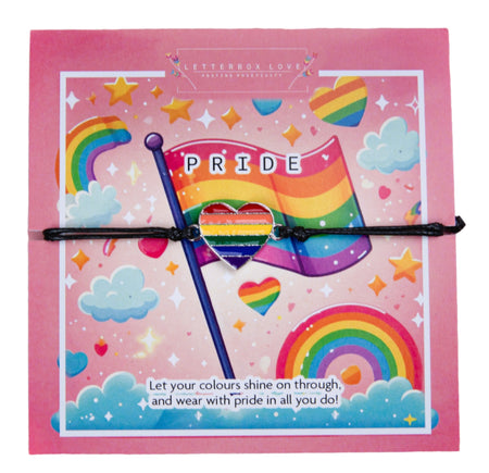 Pride Rainbow Bracelet - letterboxlove