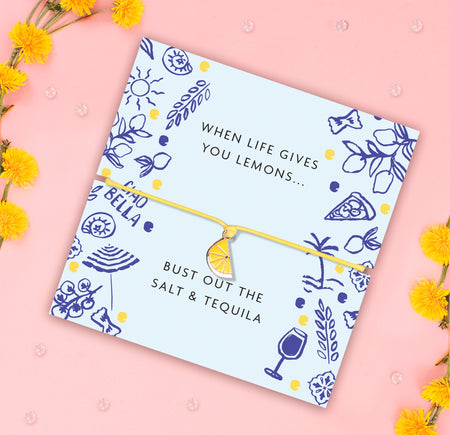 Lemon Slice - When Life Gives you Lemons Bracelet