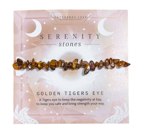 Golden Tigers Eye Crystal Bracelet
