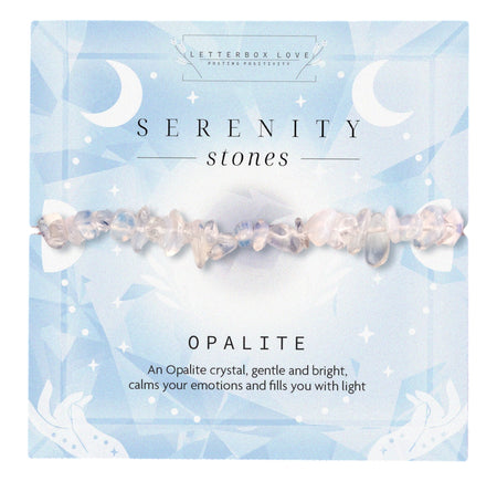 Opalite Crystal Chip Bracelet