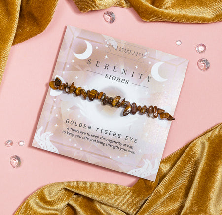 Golden Tigers Eye Crystal Bracelet