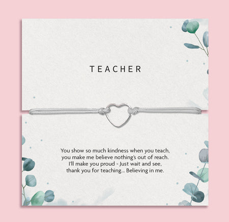 A thoughtful gift card titled