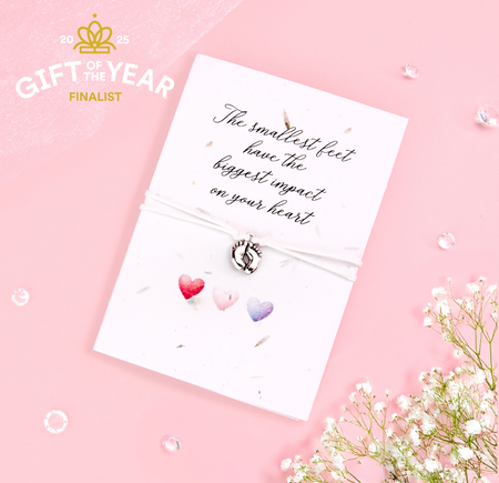 New Baby - Seeded Card & Wish Bracelet