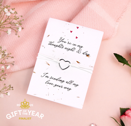 In My Thoughts - Seeded Card & Bracelet