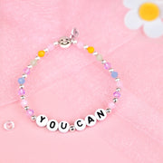 Positive Pants Beaded Bracelet - letterboxlove