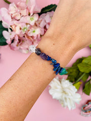 The 7 Chakras Crystal Chip Bracelet - letterboxlove