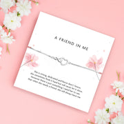A Friend in Me Silver Infinity Bracelet - letterboxlove
