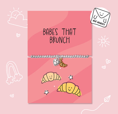 Kids' Babes That Brunch Friendship Bracelet