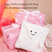 Fluffy 'Hugsy' Envelope Gift Wrap - letterboxlove