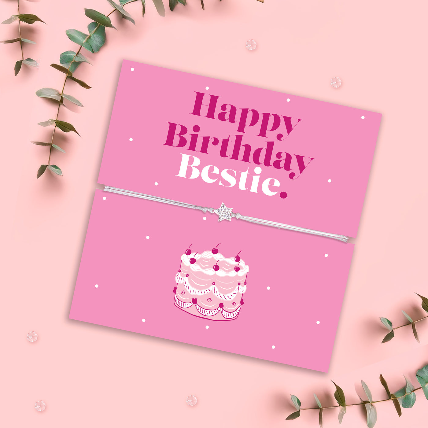 Happy Birthday Bestie Bracelet - letterboxlove