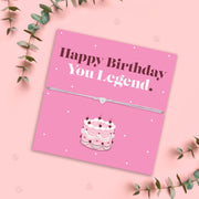Happy Birthday You Legend Bracelet - letterboxlove
