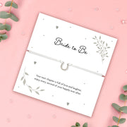 Bride to Be Horseshoe Bracelet Gift - letterboxlove