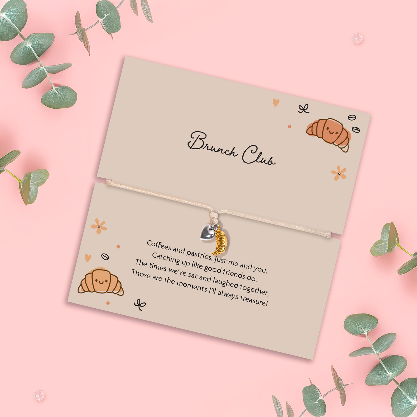 Brunch Club Friendship Bracelet - letterboxlove