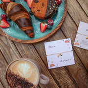 Flake It til You Make It Croissant Bracelet - letterboxlove