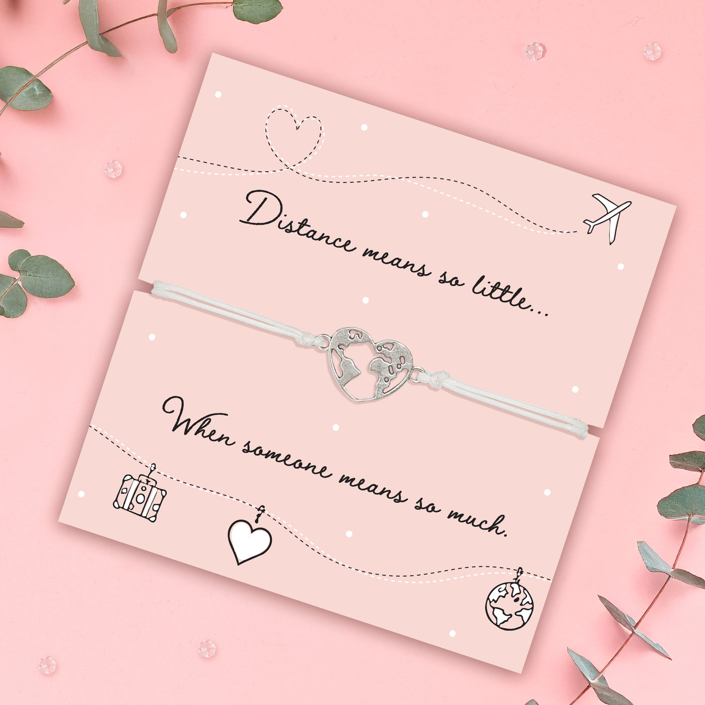 Distance Means So Little Bracelet - letterboxlove
