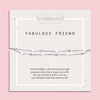 Fabulous Friend - Silver Stars Bracelet