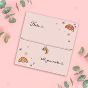 Flake It til You Make It Croissant Bracelet - letterboxlove