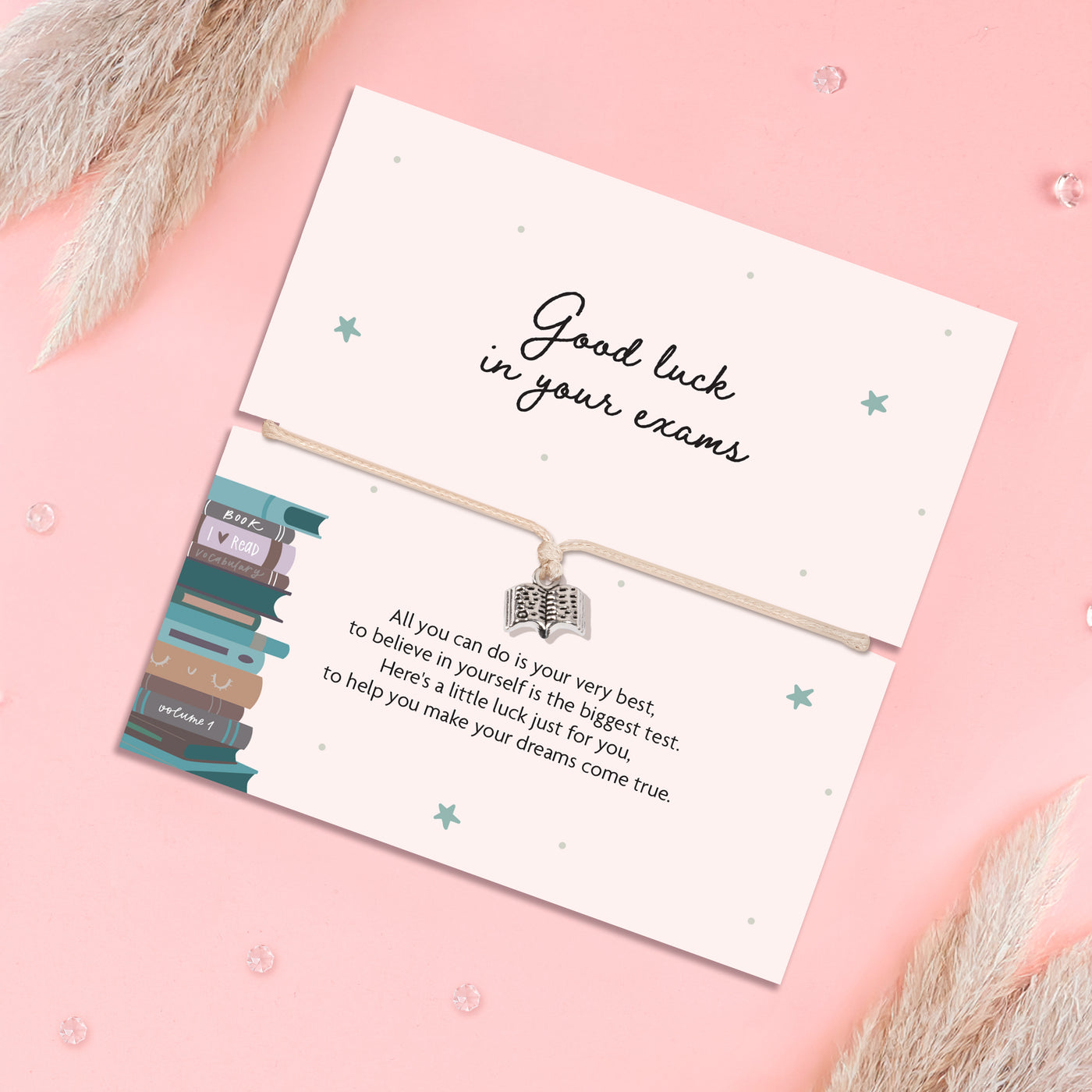 Good Luck In Your Exams Bracelet - letterboxlove