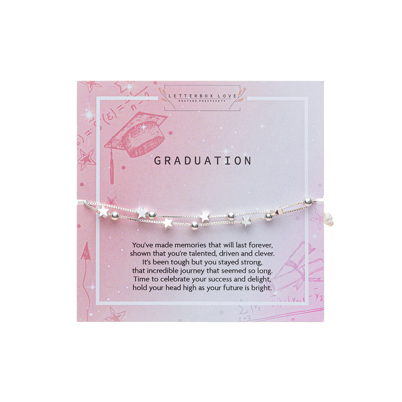 Graduation Bracelet - letterboxlove