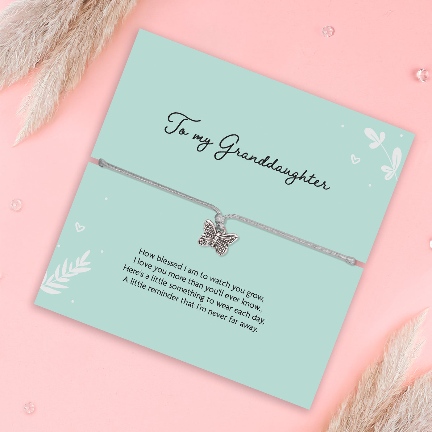 To My Granddaughter Bracelet - letterboxlove