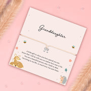 Granddaughter Bow Bracelet - letterboxlove