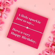 Birthday Sparkle Bracelet - letterboxlove