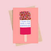 Have a Fab Birthday Card - letterboxlove