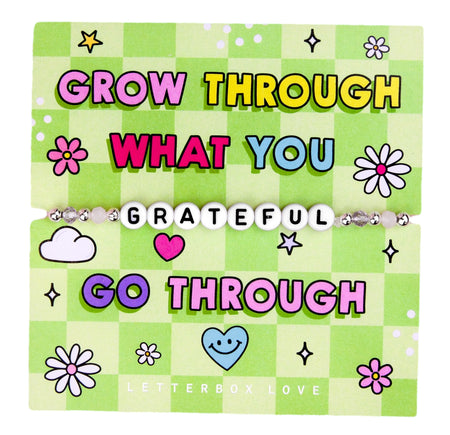 Grow through what you go through Bracelet