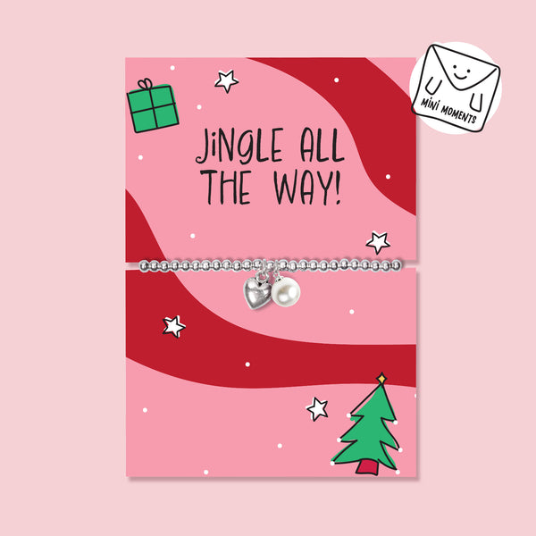 Jingle All The Way Children’s Christmas Bracelet – Gift for Girls