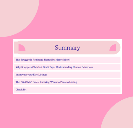 The Ultimate Etsy Shop & Listing Audit Checklist (2025 Edition)