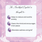 Amethyst Crystal Chip Bracelet - letterboxlove