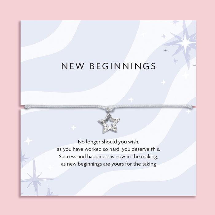 New Beginnings Star Bracelet - letterboxlove