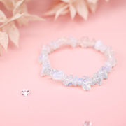 Opalite Crystal Chip Bracelet - letterboxlove