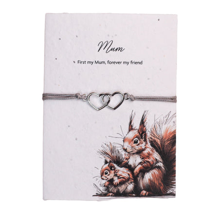 First My Mum - Seeded Card & Wish Bracelet