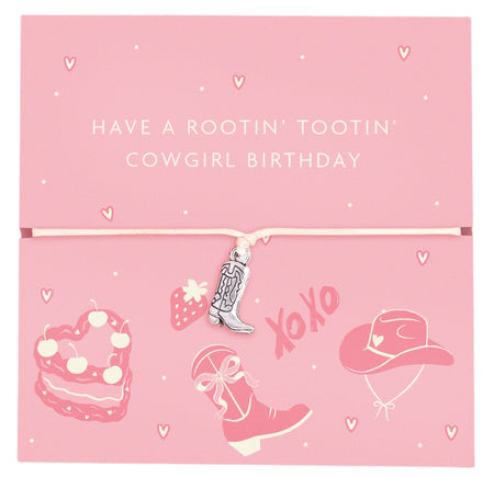 Rootin Tootin Birthday Bracelet