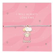 I Love Ewe Bracelet - letterboxlove