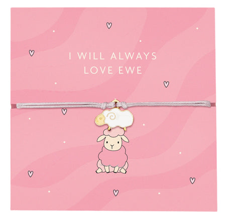 I Love Ewe Bracelet