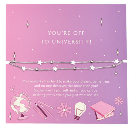 You're Off To University Stars Bracelet