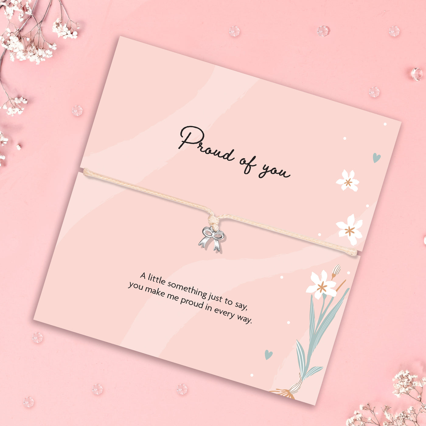 Proud of You Bracelet - letterboxlove