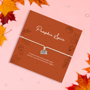Pumpkin Spice Bracelet | Autumn Gift for Her - letterboxlove