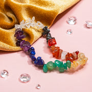 The 7 Chakras Crystal Chip Bracelet - letterboxlove