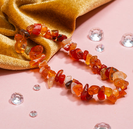 Carnelian Crystal Bracelet - letterboxlove