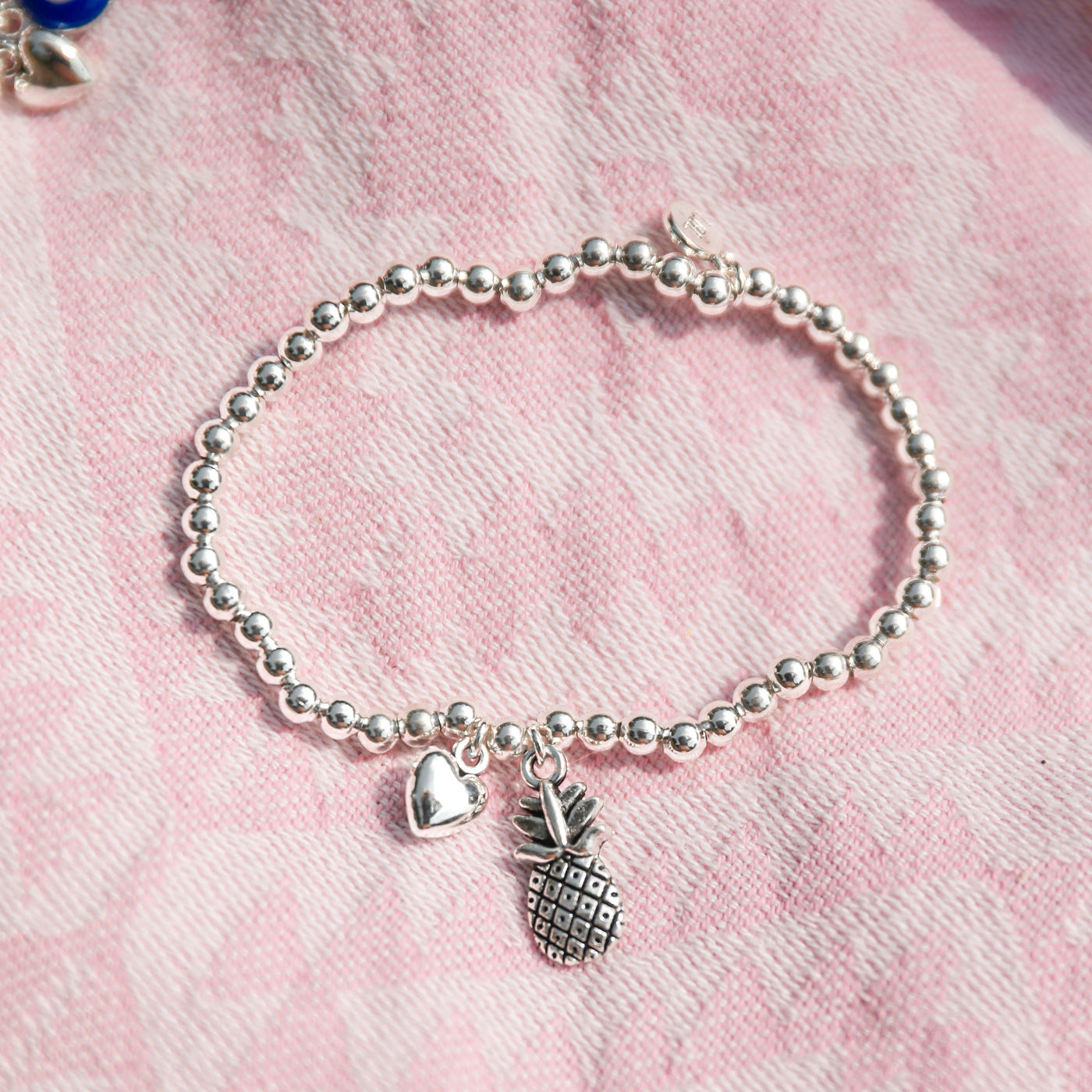 IVF Journey Silver Plated Beaded Bracelet - letterboxlove