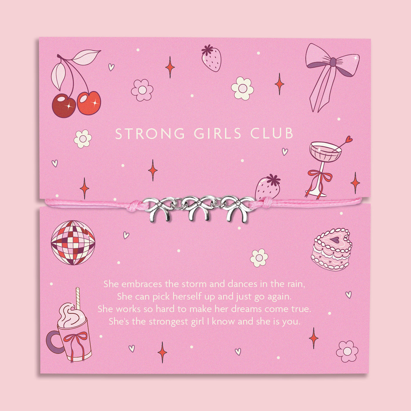 A colourful and fun poem card design that says 