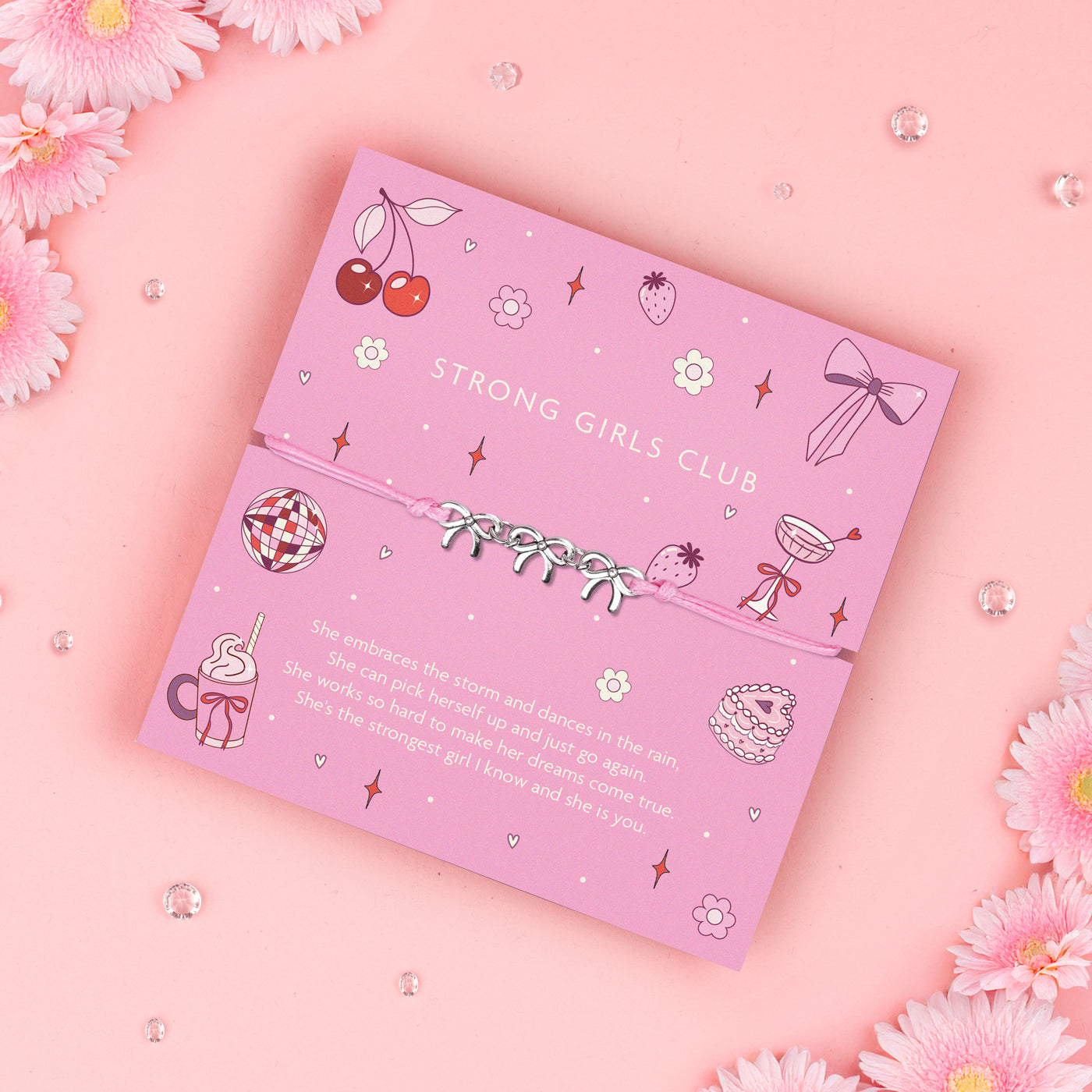 A colourful and fun poem card design that says 