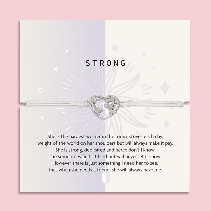 Empowering Strong Bracelet - letterboxlove