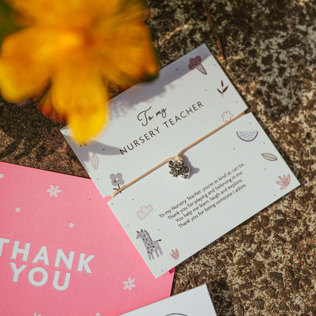 To My Nursery Teacher Bracelet - letterboxlove