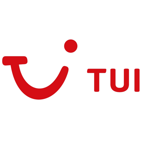 Red TUI logo on a white background