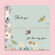 Thank you for bee-ing you Bracelet - letterboxlove